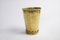 Candleholder or Cup in Hammered Brass by Lars Holmström, Arvika, 1950s, Image 1