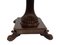 French Charles X Mahogany Table with White Marble Top, 1840s, Image 8