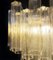 Lampadario Tubes in vetro di Murano ambrato, anni '90, Immagine 5