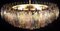 Lámpara de araña grande de cristal de Murano, años 90, Imagen 8