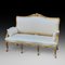 Late 19th Century French Giltwood Settee Sofa, 1890s 1