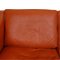 Model 2213 3-Seater Sofa in Cognac Leather by Børge Mogensen for Fredericia, 1990s 8