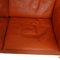 Modell 2213 3-Sitzer Sofa aus Cognacfarbenem Leder von Børge Mogensen für Fredericia, 1990er 13