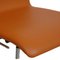 High Oxford Desk Chair in Whisky Colored Nevada Leather by Arne Jacobsen, 2000s 5