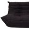 Togo 2-Seater Sofa in Black Alcantara Fabric by Michel Ducaroy for Ligne Roset, 1970s 2