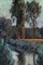 Artista della scuola francese, Paesaggio di campagna, Olio su tela, 1957, Con cornice, Immagine 3