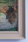 French School Artist, Country Landscape, Oil on Canvas, 1957, Framed 8