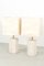 Travertine Table Lamps, Set of 2 3