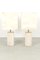 Travertine Table Lamps, Set of 2 1