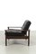 Vintage Black Leather Armchair, Image 2