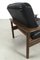 Vintage Black Leather Armchair 3