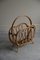 Vintage Cane Magazine Rack 5