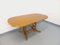 Vintage Scandinavian Oval Dining Table in Oak with Extension, 1960s 15