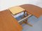 Vintage Scandinavian Oval Dining Table in Oak with Extension, 1960s 8