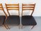 Vintage Wooden and Skai Scandinavian Chairs, 1960s, Set of 4 9