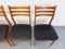 Vintage Wooden and Skai Scandinavian Chairs, 1960s, Set of 4, Image 9