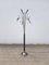 Lámpara de pie italiana de metal cromado, años 50, Imagen 1