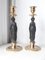 Empire Bronze Candlesticks, Set of 2 1