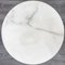 Round Pedestal Table in Aluminum Marble and White Rilsan by Eero Saarinen for Knoll Inc. / Knoll International 6