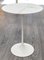 Round Pedestal Table in Aluminum Marble and White Rilsan by Eero Saarinen for Knoll Inc. / Knoll International 5