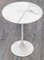 Round Pedestal Table in Aluminum Marble and White Rilsan by Eero Saarinen for Knoll Inc. / Knoll International, Image 3