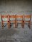 Dining Chairs in Pine, Sweden, 1940s, Set of 4 3