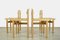 Pine Trybo Series Dining Chairs by Edvin Helseth for Stange Bruk, Norway, 1960s, Set of 4 7