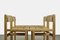 Pine Trybo Series Dining Chairs by Edvin Helseth for Stange Bruk, Norway, 1960s, Set of 4, Image 6