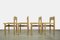 Pine Trybo Series Dining Chairs by Edvin Helseth for Stange Bruk, Norway, 1960s, Set of 4 4