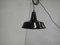 Black Metal Hanging Lamp, 1950s 1