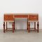 Danish Oak Desk, 1950s 1