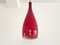 Red Glass Bang Pendant Lamp by Jacob E. Bang for Fog & Mørup, Denmark, 1960s 1