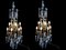 Large Vintage Sconces, 1940s, Set of 2, Image 2