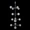 Large Chrome Pendant Light by Kinkeldey, 1960s, Image 11