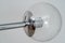 Large Chrome Pendant Light by Kinkeldey, 1960s, Image 6