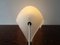 Italian Coque Table Lamp in Frosted Glass for Martinelli Luce, 1970s, Image 6