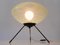 Lámpara de mesa UFO con trípode Mid-Century moderna, años 50, Imagen 4