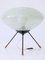 Mid-Century Modern Tripod UFO Table Lamp, 1950s 1