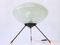 Lámpara de mesa UFO con trípode Mid-Century moderna, años 50, Imagen 3