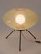 Mid-Century Modern Tripod UFO Table Lamp, 1950s, Image 11