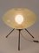 Mid-Century Moderne Dreibein UFO Tischlampe, 1950er 11