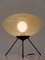 Lámpara de mesa UFO con trípode Mid-Century moderna, años 50, Imagen 9