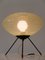 Lámpara de mesa UFO con trípode Mid-Century moderna, años 50, Imagen 7