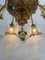 Lámpara de araña colgante de cristal de Murano de Avem, Italia, años 40, Imagen 7