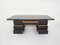 Large Black Wooden Executive Desk, 1960s 2