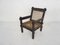 Dutch Oak and Rope Lounge Chair, 1960s 1