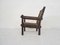 Dutch Oak and Rope Lounge Chair, 1960s, Image 2