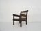 Dutch Oak and Rope Lounge Chair, 1960s, Image 4