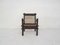 Dutch Oak and Rope Lounge Chair, 1960s, Image 3