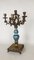 Japanese Porcelain and Bronze Candelabra 12